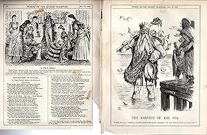 Seller image for ENGRAVING: "The Harvest of the Sea". engraving from Punch Magazine, May 19, 1883 for sale by Dorley House Books, Inc.