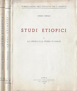 Studi etiopici, 3 volumi