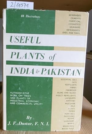 Seller image for Useful Plants of India and Pakistan. A Popular Handbook of Trees and Plants of Industrial, Economic and Commercial Utility. 7th Edition, for sale by Versandantiquariat Trffelschwein