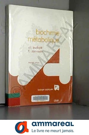 Bild des Verkufers fr Biochimie metabolique zum Verkauf von Ammareal