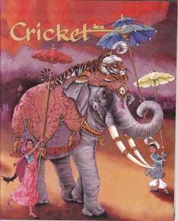 Seller image for CRICKET Magazine April 2006 Volume 33 No. 8 (Laini Taylor Cover) for sale by Never Too Many Books
