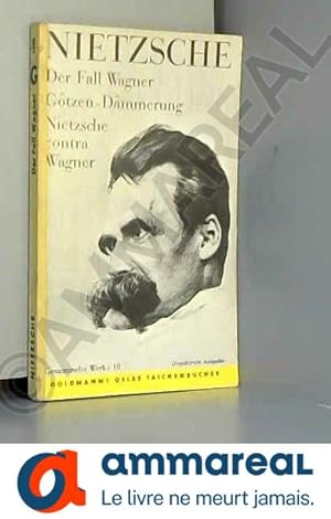 Bild des Verkufers fr Der Fall Wagner; Gtzen-Dmmerung. zum Verkauf von Ammareal
