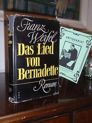 Bild des Verkufers fr Das Lied von Bernadette. zum Verkauf von Antiquariat Klabund Wien