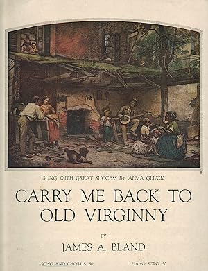 Seller image for CARRY ME BACK TO OLD VIRGINNY for sale by Jim Hodgson Books