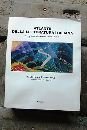 Immagine del venditore per atlante della letteratura italiana vol. 3 dal romanticismo a oggi NUOVO venduto da STUDIO PRESTIFILIPPO NUNZINA MARIA PIA