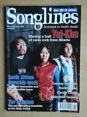 Imagen del vendedor de Songlines: Journeys in World Music. Winter 2000/Spring 2001. No. 9. a la venta por N. G. Lawrie Books