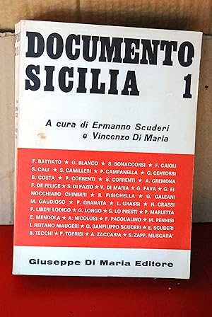 Seller image for documento sicilia 1 NUOVO for sale by STUDIO PRESTIFILIPPO NUNZINA MARIA PIA