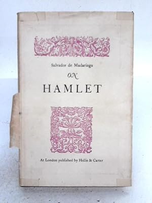 Bild des Verkufers fr On Hamlet zum Verkauf von World of Rare Books