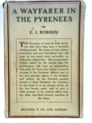 Imagen del vendedor de A Wayfarer In The Pyrenees a la venta por World of Rare Books