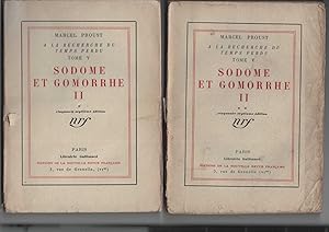 Sodome et Gomorrhe, II. In drei Teilen. A la recherche du temps perdu, Tome V. Roman.