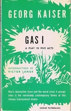 Image du vendeur pour Gas I mis en vente par The Haunted Bookshop, LLC