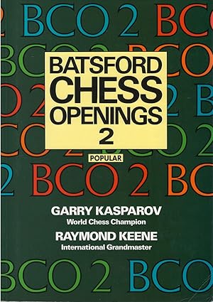 Immagine del venditore per Batsford Chess Openings 2 venduto da The Haunted Bookshop, LLC