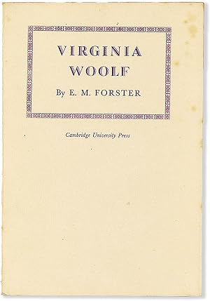 Virginia Woolf: The Rede Lecture 1941