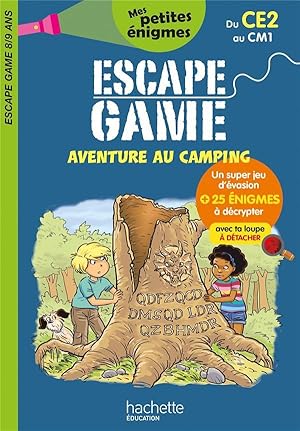 Seller image for escape game ; aventure au camping ; du CE2 au CM1 for sale by Chapitre.com : livres et presse ancienne