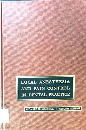 Bild des Verkufers fr Local Anesthesia and Pain Control in Dental Practice; zum Verkauf von books4less (Versandantiquariat Petra Gros GmbH & Co. KG)