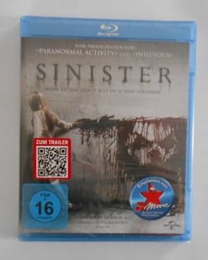 Bild des Verkufers fr Sinister [Blu-ray]. zum Verkauf von KULTur-Antiquariat