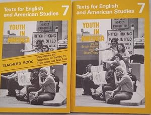 Konvolut von 2 Bänden [2 Bücher]. Texts für English and American Studies, Youth in America.