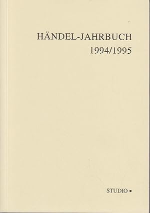Image du vendeur pour Hndel-Jahrbuch. 40./41. Jahrgang. 1994/1995 mis en vente par Bcher bei den 7 Bergen