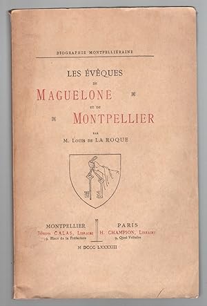 Les évêques de Maguelone et de Montpellier