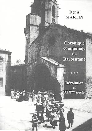 Chronique communale de Barbentane