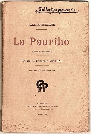 Image du vendeur pour La Pauriho mis en vente par Librairie Seigneur