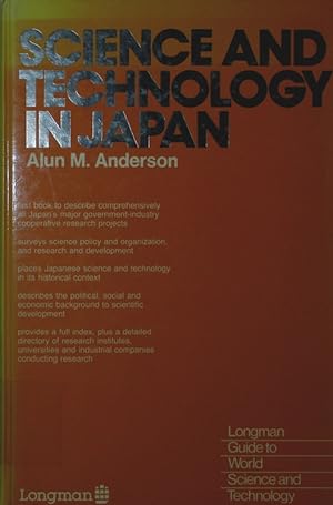 Seller image for Science and technology in Japan. for sale by Antiquariat Bookfarm