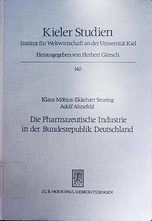 Seller image for Die pharmazeutische Industrie in der Bundesrepublik Deutschland. Struktur und Wettbewerb. for sale by Antiquariat Bookfarm