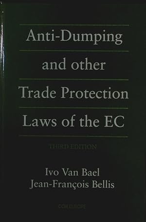 Immagine del venditore per Anti-dumping and other trade protection laws of the EC. venduto da Antiquariat Bookfarm