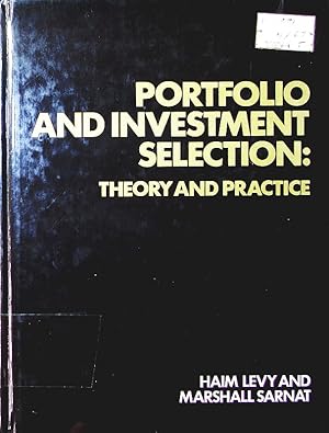Seller image for Portfolio and investment selection. theory and practice. for sale by Antiquariat Bookfarm