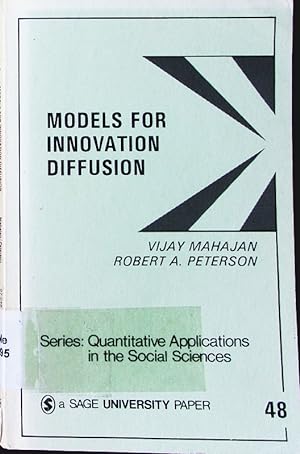 Seller image for Models for innovation diffusion. for sale by Antiquariat Bookfarm