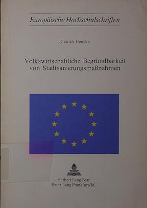 Seller image for Volkswirtschaftliche Begrndbarkeit von Stadtsanierungsmassnahmen. for sale by Antiquariat Bookfarm