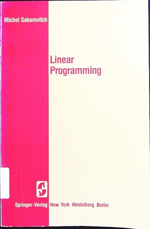 Image du vendeur pour Linear programming. mis en vente par Antiquariat Bookfarm