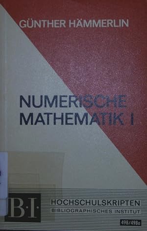 Immagine del venditore per Numerische Mathematik. - 1. venduto da Antiquariat Bookfarm
