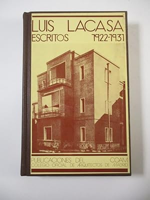 Imagen del vendedor de Luis Lacasa. Escritos. 1922 - 1931. a la venta por Antiquariat Bookfarm