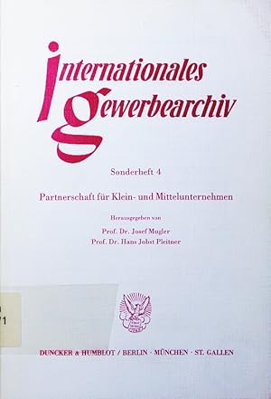 Seller image for Partnerschaft fr Klein- und Mittelunternehmen. for sale by Antiquariat Bookfarm