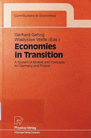 Seller image for Economies in transition. a system of models and forecasts for Germany and Poland. for sale by Antiquariat Bookfarm