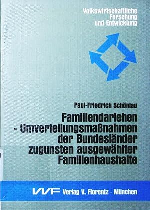 Bild des Verkufers fr Familiendarlehen - Umverteilungsmanahmen der Bundeslnder zugunsten ausgewhlter Familienhaushalte. eine Bestandsaufnahme. zum Verkauf von Antiquariat Bookfarm