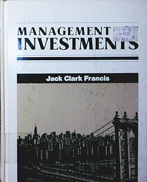 Seller image for Management of investments. for sale by Antiquariat Bookfarm