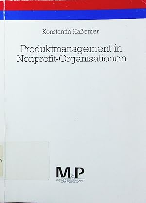 Seller image for Produktmanagement in Nonprofit-Organisationen. for sale by Antiquariat Bookfarm