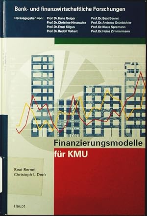 Seller image for Finanzierungsmodelle fr KMU. for sale by Antiquariat Bookfarm