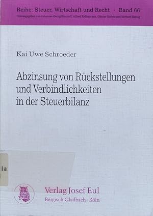 Seller image for Abzinsung von Rckstellungen und Verbindlichkeiten in der Steuerbilanz. for sale by Antiquariat Bookfarm