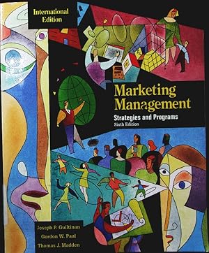 Seller image for Marketing management. strategies and programs. for sale by Antiquariat Bookfarm