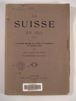 La Suisse En 1815.