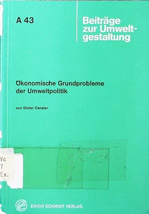 Seller image for konomische Grundprobleme der Umweltpolitik. for sale by Antiquariat Bookfarm