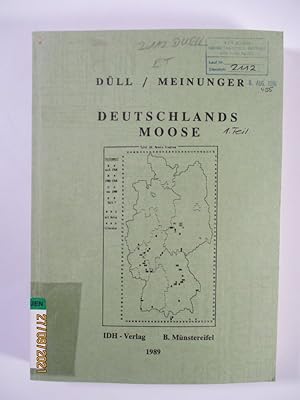 Imagen del vendedor de Deutschlands Moose. a la venta por Antiquariat Bookfarm