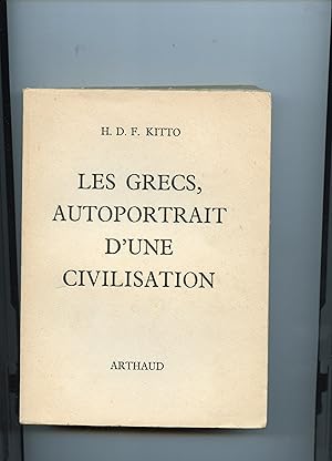 Seller image for LES GRECS , AUTOPORTRAIT D'UNE CIVILISATION .Traduction de Claude - Hlne Vossen . Ouvrage illustr de 90 hliogravures for sale by Librairie CLERC