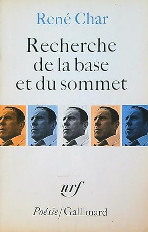 Seller image for Recherche de la base et du sommet for sale by Librodifaccia