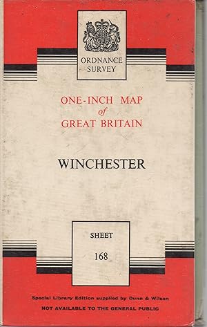 Ordnance Survey One-Inch Map Sheets 168 Winchester 1971
