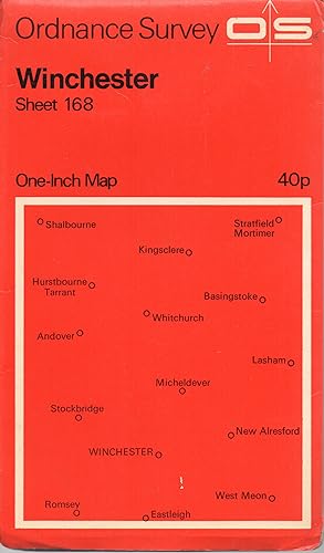 Ordnance Survey One-Inch Map Sheet 168 Winchester 1971