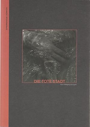 Bild des Verkufers fr Programmheft Erich Wolfgang Korngold DIE TOTE STADT Premiere 13. April 2003 Spielzeit 2002 / 2003 zum Verkauf von Programmhefte24 Schauspiel und Musiktheater der letzten 150 Jahre